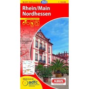 16 Cykelkarta Tyskland Rhein-Main-Nordhessen 1:150.000